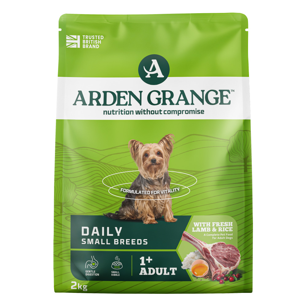 AG25006_02_ArdenGrange_Dryfood_Dog_TF_BS_Daily_SmallBreed_Adult_Lamb&Rice_Dry_2kg_Rebrand_Front_5028399622288_1000px