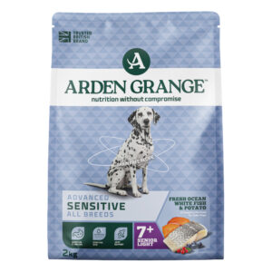 Arden Grange Dog Light/Senior Sensitive Ocean White Fish&Potato  Арден Грандж Сенситів - беззерновий корм для собак Лайт/Сіньор з океанічною рибою та картоплею