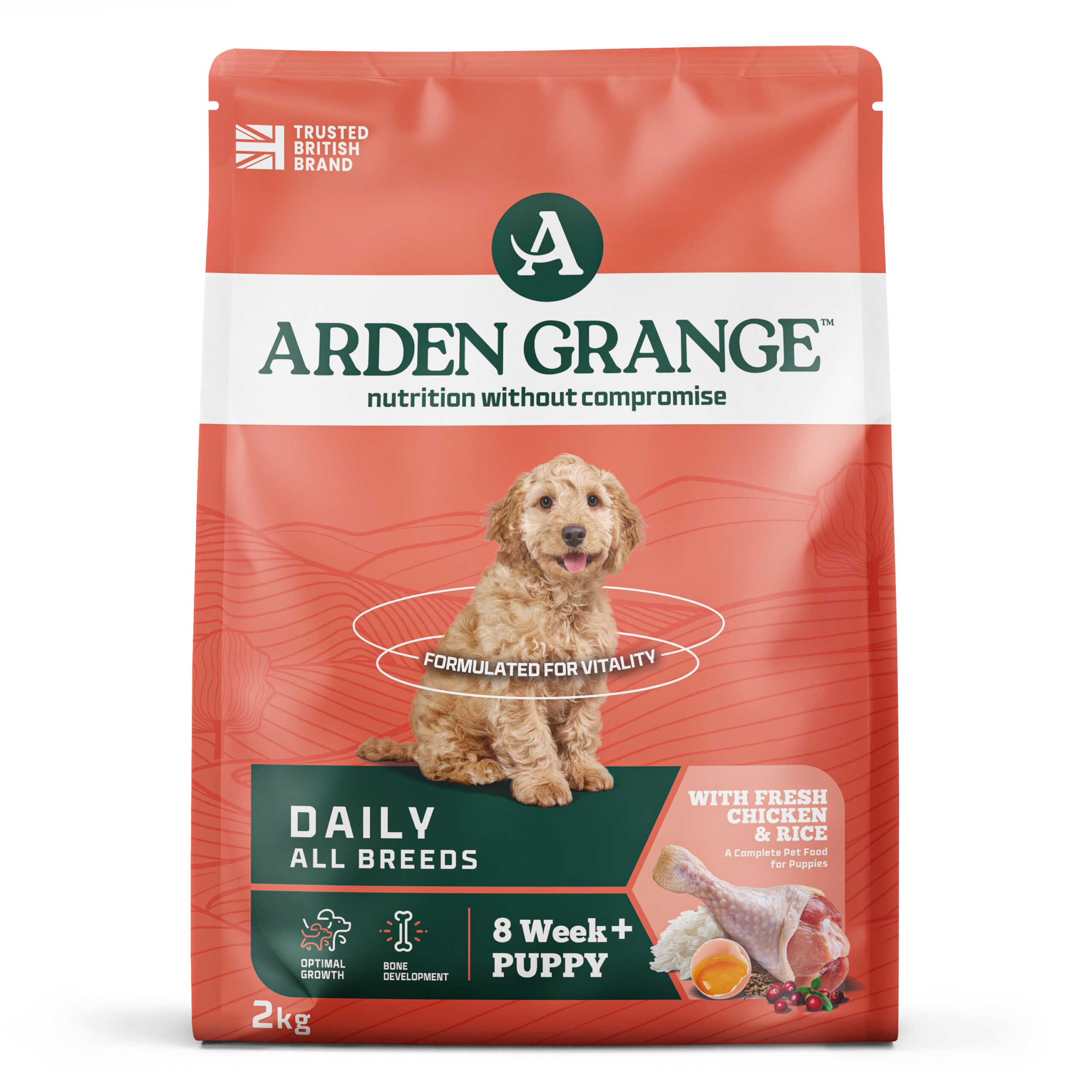 AG25009_01_ArdenGrange_Dryfood_Dog_TF_BS_Daily_Puppy_Chicken&Rice_Dry_2kg_Rebrand_Front_5028399600286_3000px_SHD