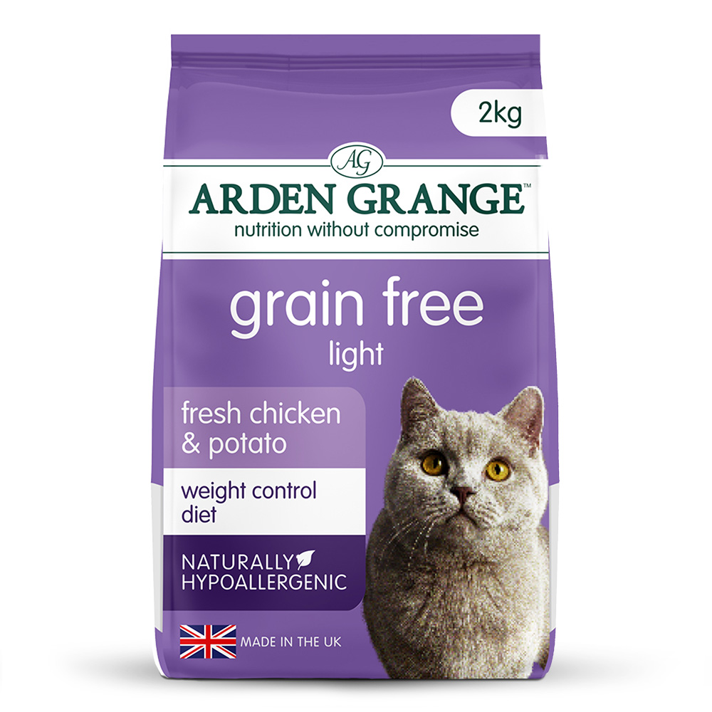Arden Grange 2kg GF cat Light chicken