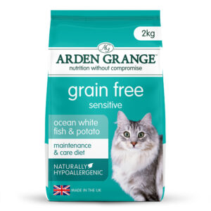 Arden Grange Сat Sensitive Ocean Fish&Potato  Арден Грандж - беззерновий корм для котів з океанічною рибою та картоплею
