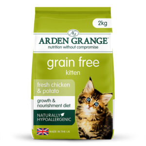 Arden Grange Kitten Grain Free Fresh Chicken&Potato  Арден Грандж - беззерновий корм для кошенят з курятиною та картоплею